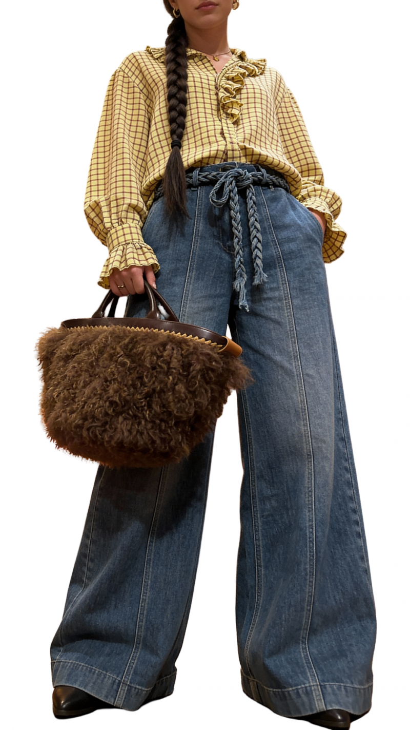Tejano Trenza  Talla XS