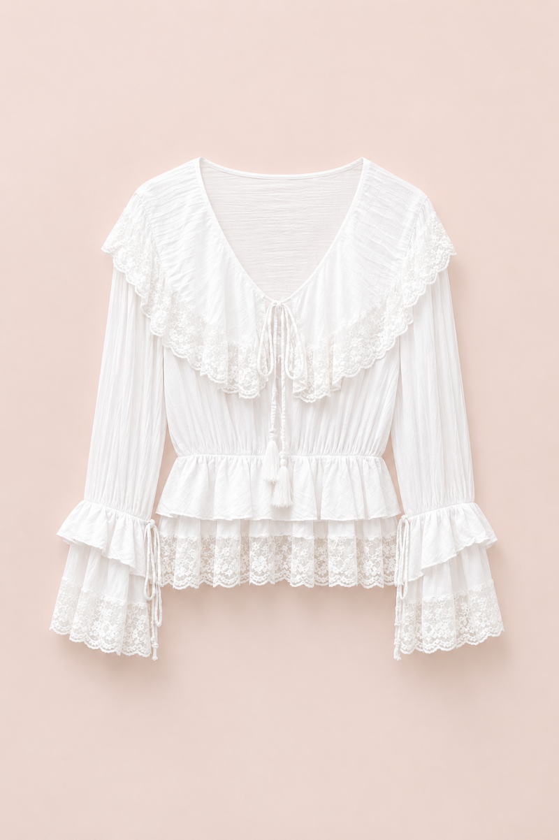 Blusa Boheme White