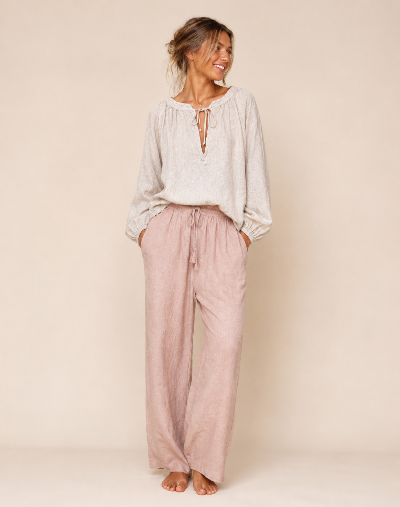 Camisa Begur beige