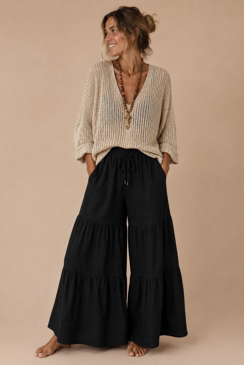 Pantalón olga negro