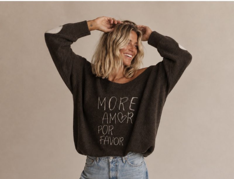 Jersey + Amor chocolate