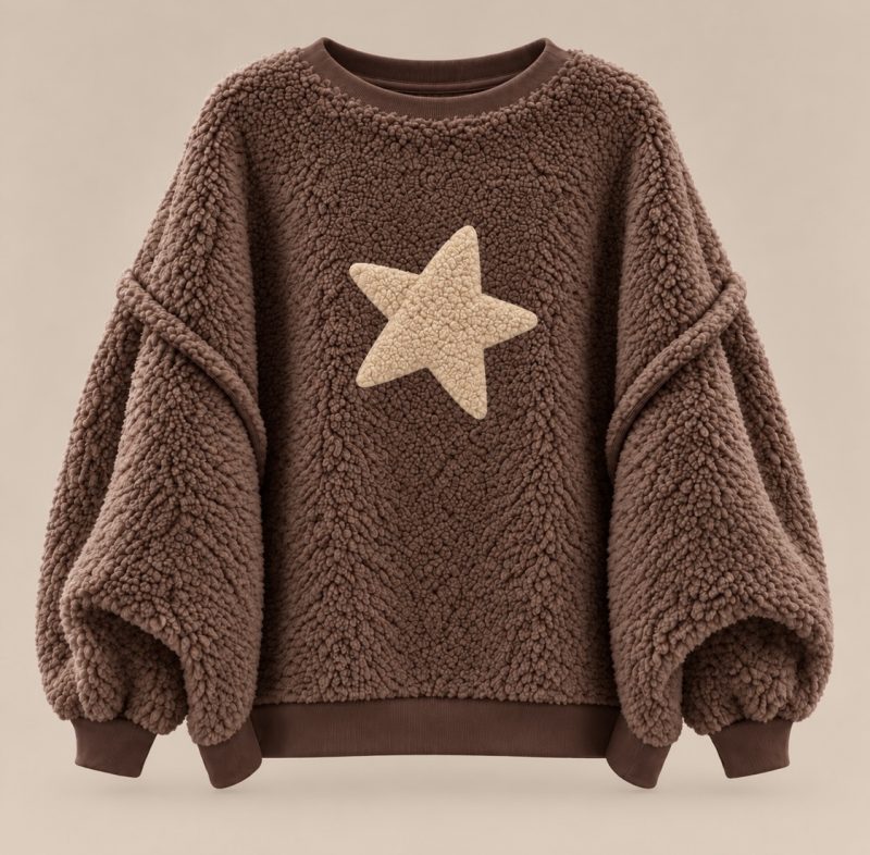 💯 Sudadera borrego star